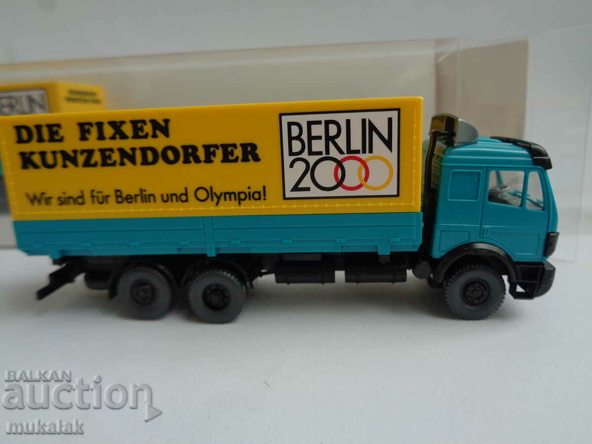 WIKING H0 1/87 MERCEDES BENZ TRUCK MODEL TOY TROLLEY - 6 WIKING H0 1/87 MERCEDES BENZ TRUCK MODEL TOY TROLLEY - 6