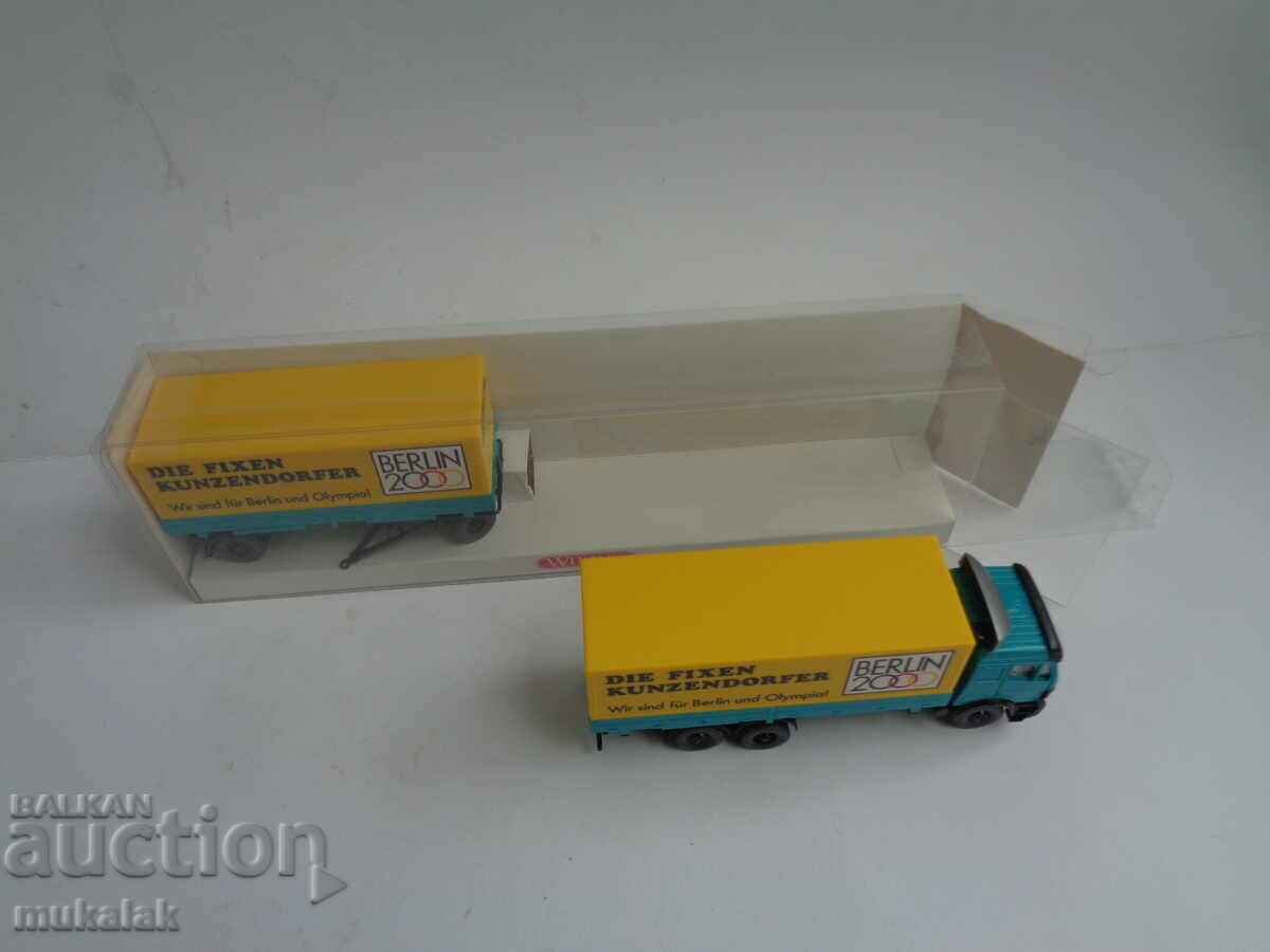 WIKING H0 1/87 MERCEDES BENZ TRUCK MODEL TOY TROLLEY - 7 WIKING H0 1/87 MERCEDES BENZ TRUCK MODEL TOY TROLLEY - 7