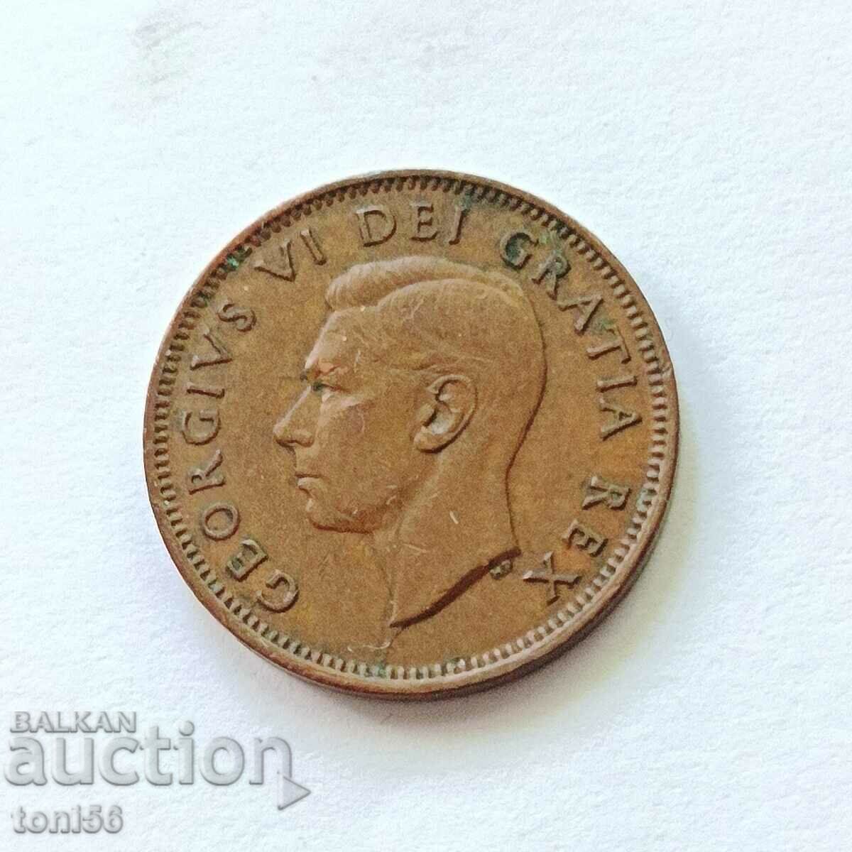 Canada 1 cent 1948 with price 1.00 BGN | € 0.51 Canada 1 cent 1948 with price 1.00 BGN | € 0.51