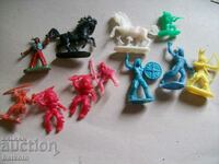 Indian wars with horses from children's war game