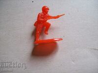 Red American soldier from children's war game