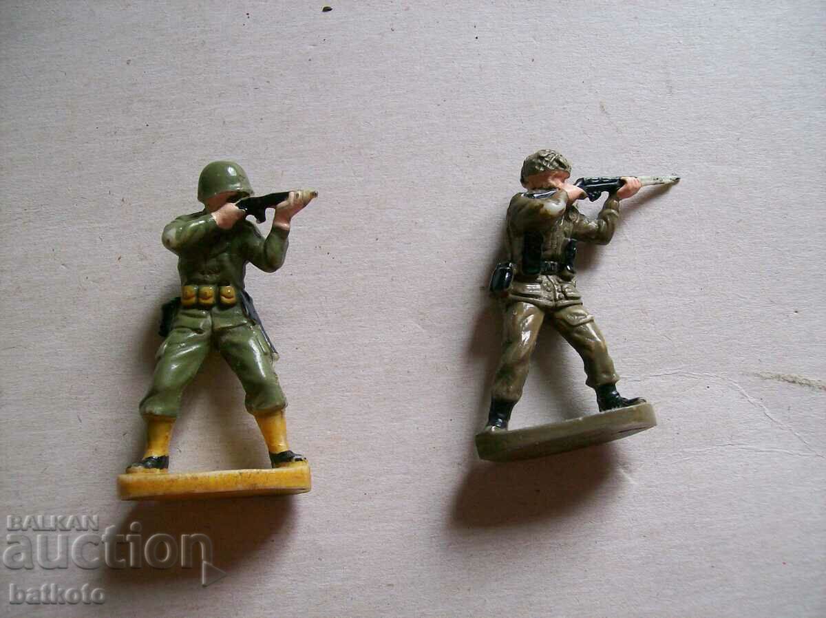 American soldiers from a children's war game
