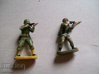 American soldiers from a children's war game