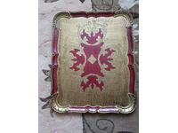 ❗❗❗❗❗Large Florentine old tray ❗