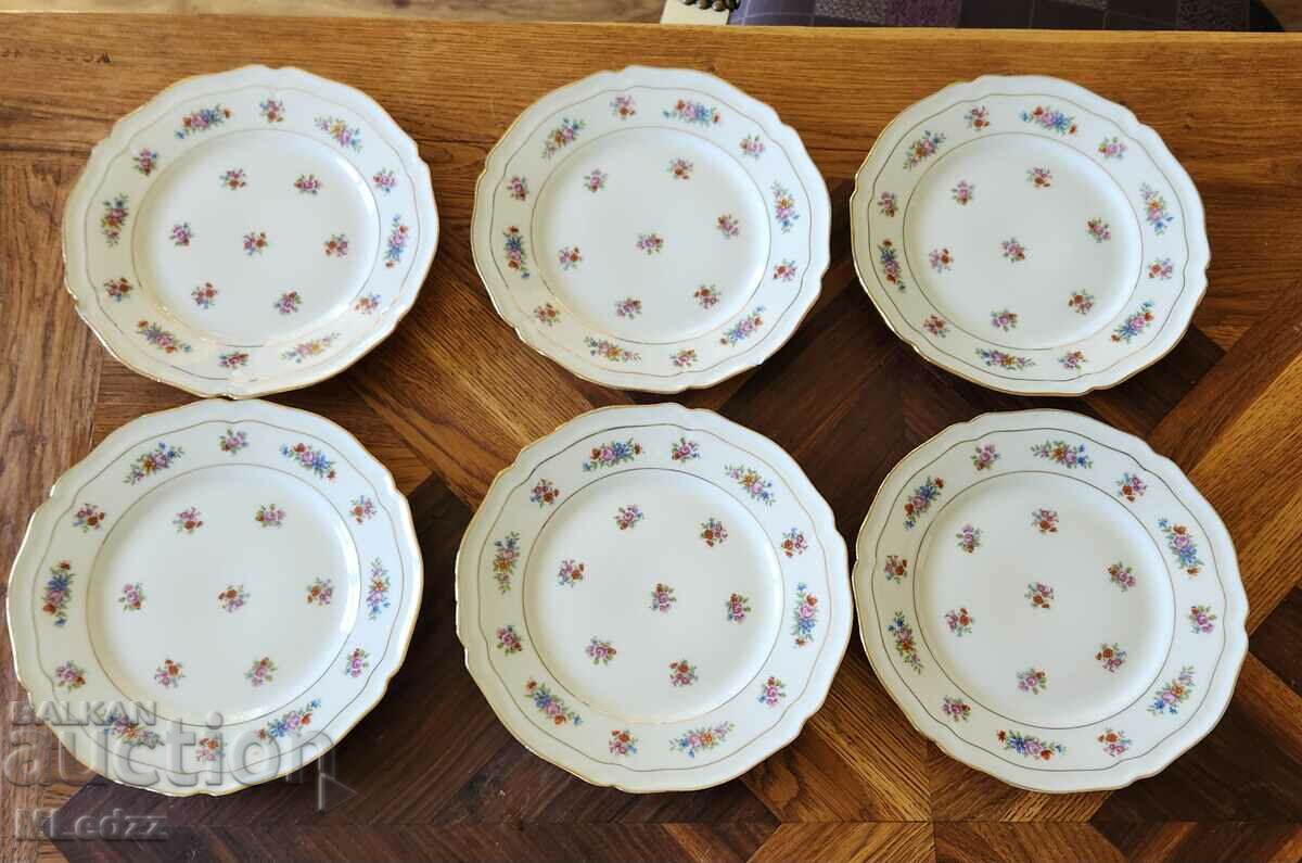 Limoge porcelain plates