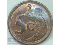 south africa 5 cents 1993