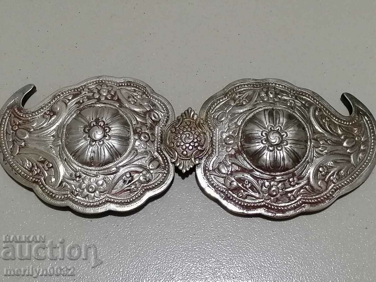 Възрожденски чукани сребърни пафти пафта чопраз сребро - 7 Възрожденски чукани сребърни пафти пафта чопраз сребро - 7