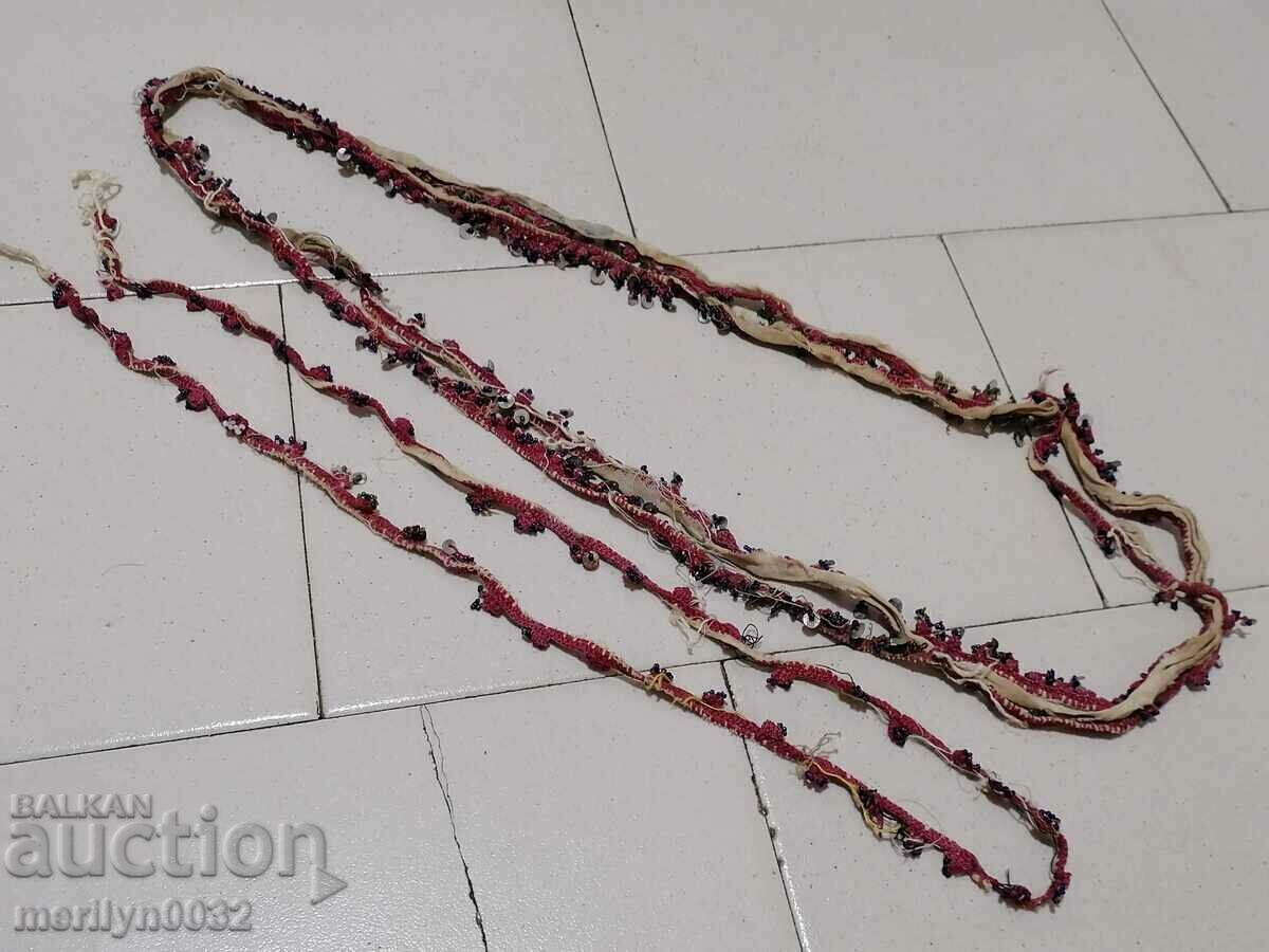 Stripe stripes beaded lace from women's ethnic wear shirt - 6 Stripe stripes beaded lace from women's ethnic wear shirt - 6