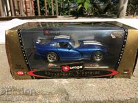 Dodge Viper coupe 1996 - 1/24 by the company "Burago" Italy