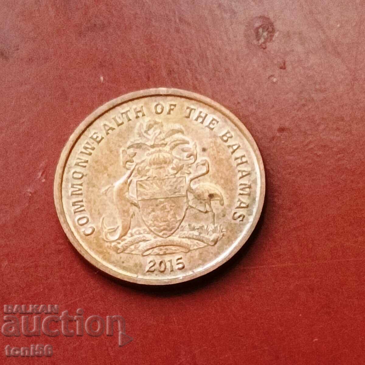 Bahamas 1 cent 2015 UNC with price 0.50 BGN | € 0.26 Bahamas 1 cent 2015 UNC with price 0.50 BGN | € 0.26