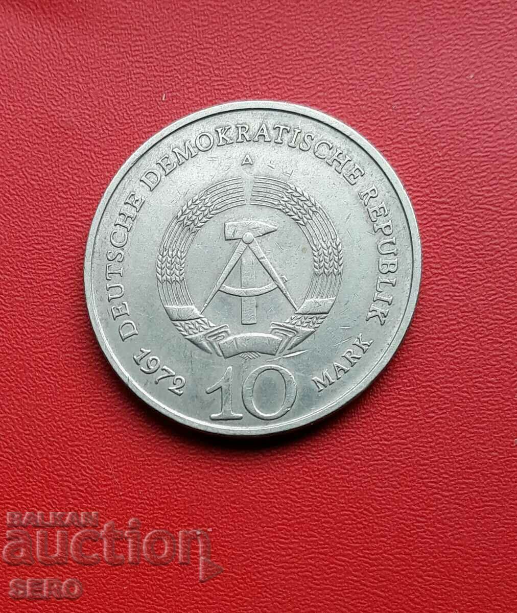 Германия-ГДР-10 марки 1972-Бухенвалд