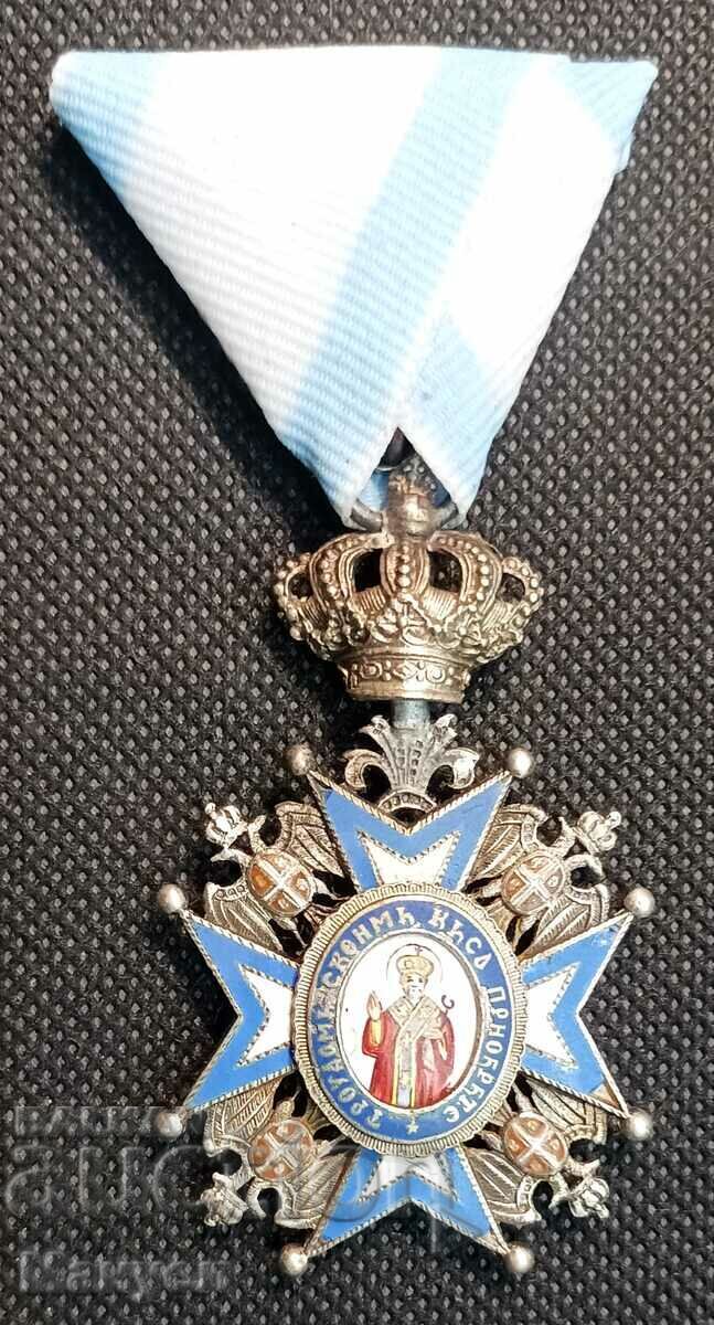 Kingdom of Serbia, Order of "Saint Sava" V degree. with price € 199.40 | 389.99 BGN Kingdom of Serbia, Order of "Saint Sava" V degree. with price € 199.40 | 389.99 BGN