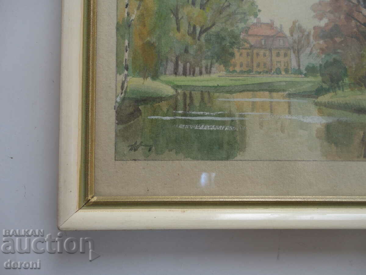 Delivery of Old picture etching