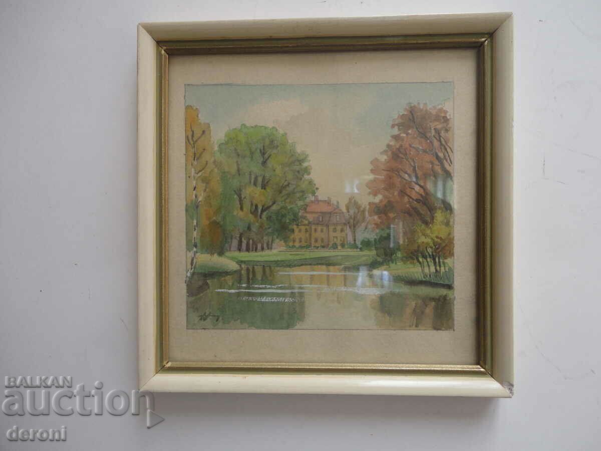 Old picture etching - 7