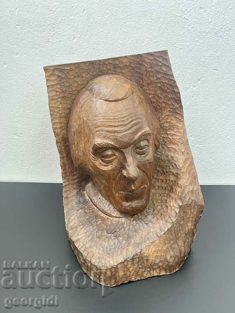 Дървена скулптура от Димитър Кавръков - старши. №5408