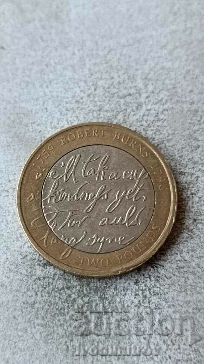 Marea Britanie 2 lire 2009