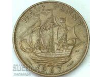 Marea Britanie 1/2 Penny 1967 2