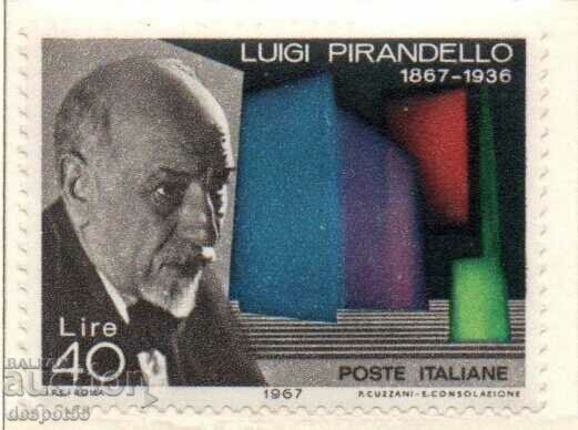1967. Italia. 100 de ani de la nașterea lui Pirandello.