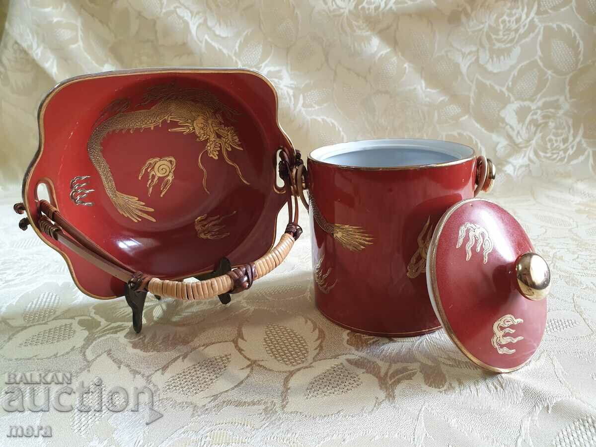 Japanese porcelain -candy and sweet dish - 7 Japanese porcelain -candy and sweet dish - 7