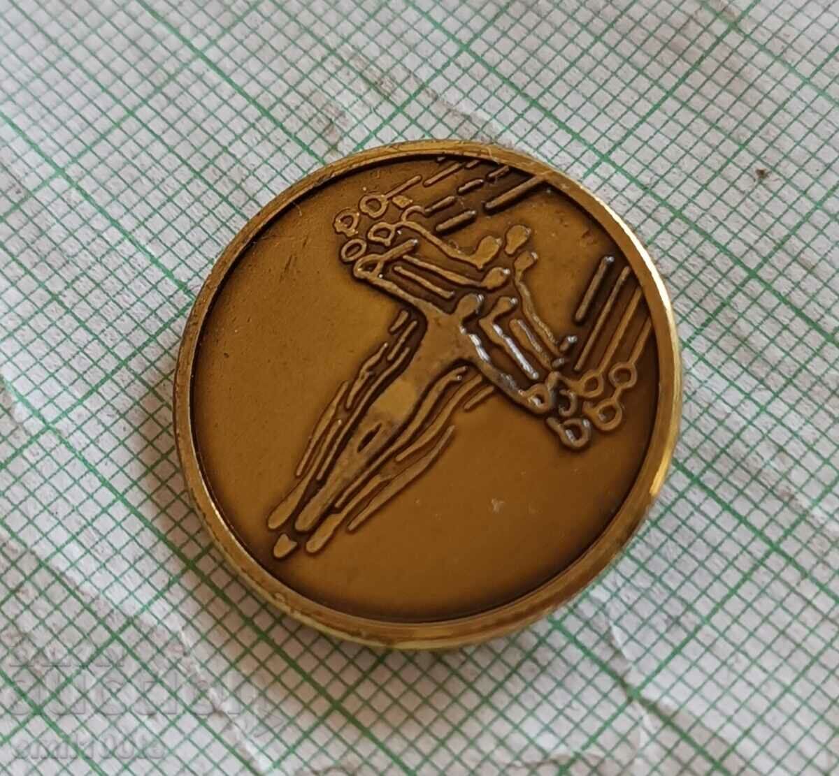 Badge - Gymnastics with price 1.00 BGN | € 0.51