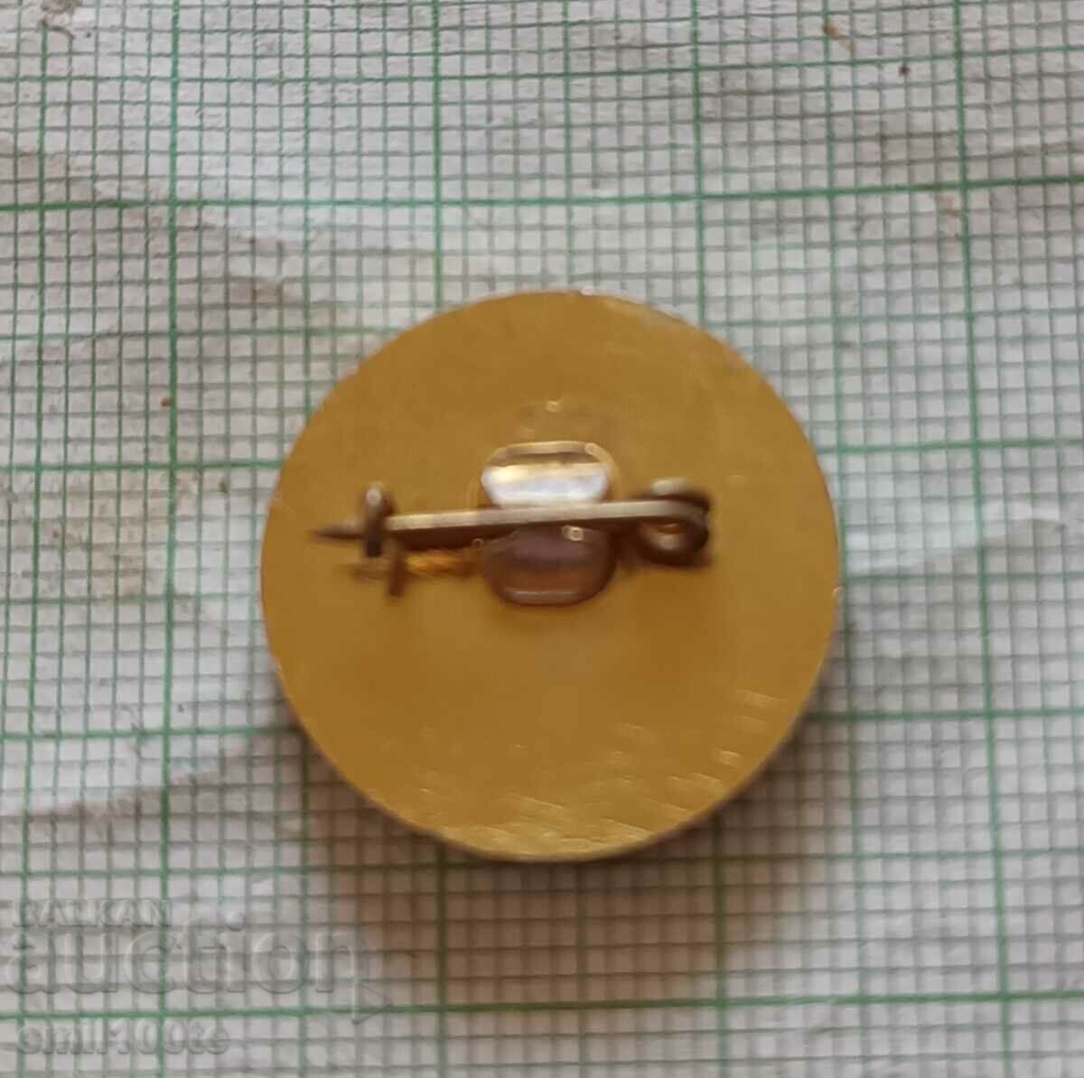 Delivery of Badge - Seventh Congress of the BSFS Sofia 87 Delivery of Badge - Seventh Congress of the BSFS Sofia 87