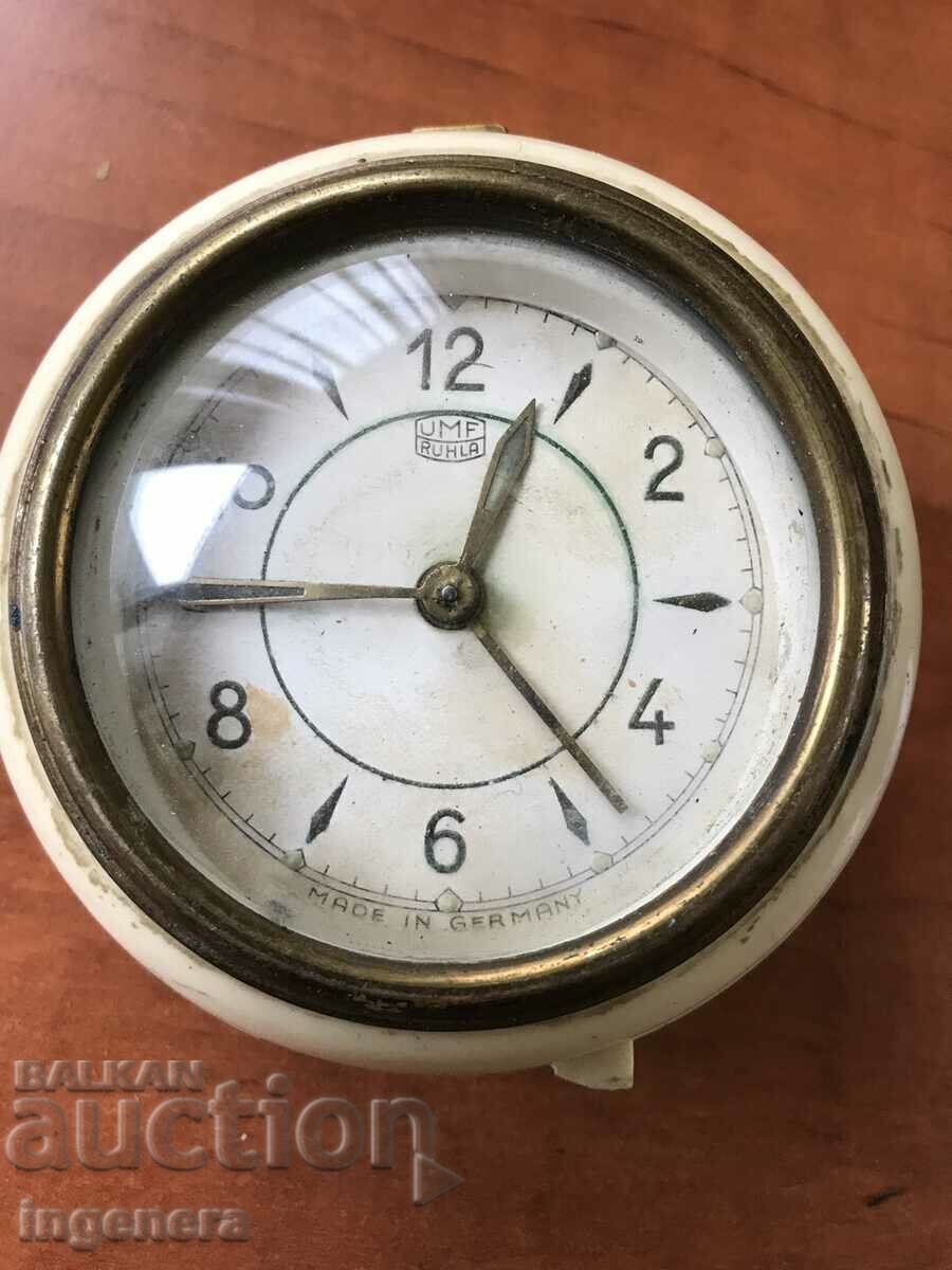 DESK CLOCK RUHLA GERMANY NOT WORKING FOR PARTS