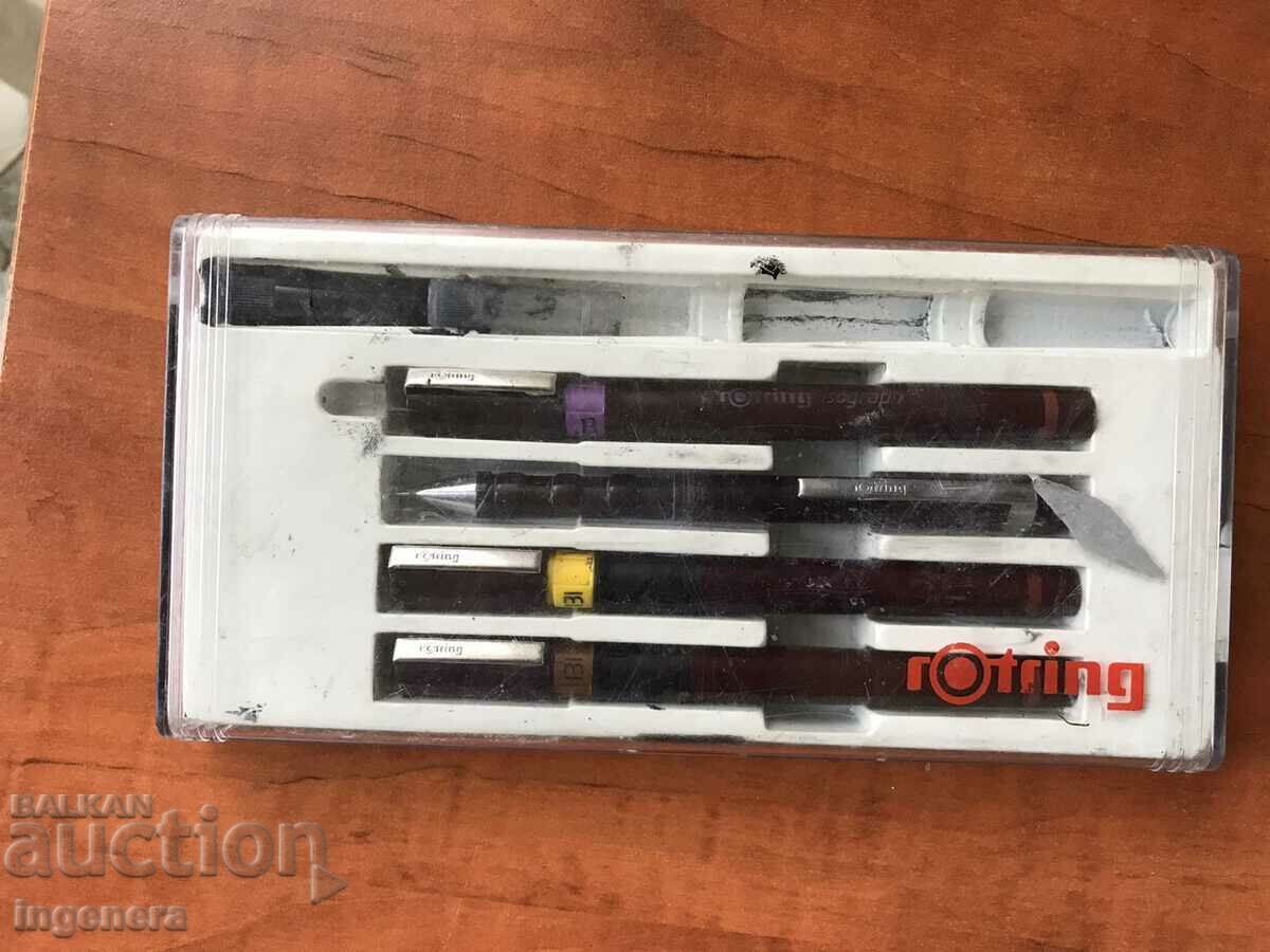 RAPIDOGRAFURI ROTRING „ROTRING” cu preț 13.00 BGN | € 6.65