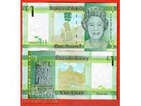 JERSEY JERSEY 1 Pound issue - emisiune 2018 NOU UNC