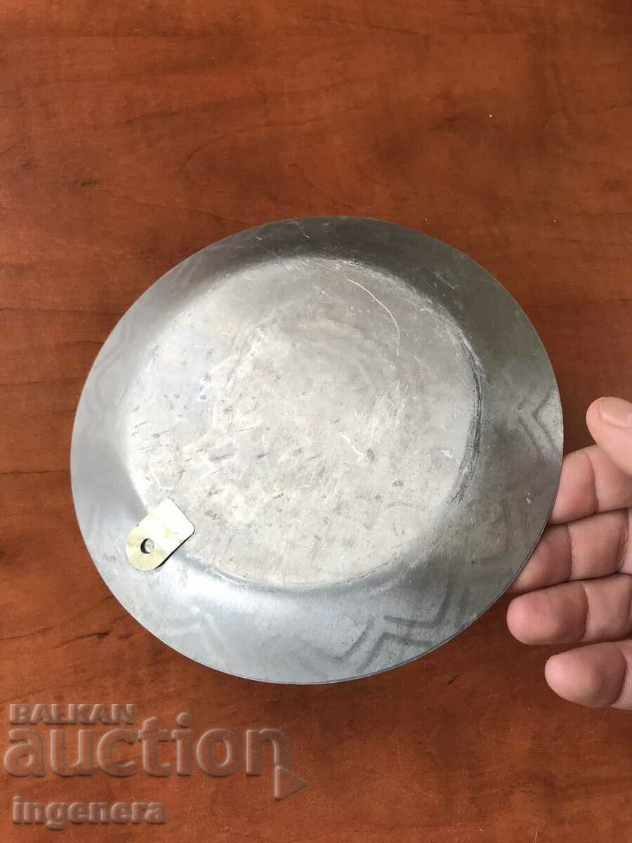 PLATE METAL SOFIA FROM SOCA FIGURE PANEL - 6 PLATE METAL SOFIA FROM SOCA FIGURE PANEL - 6