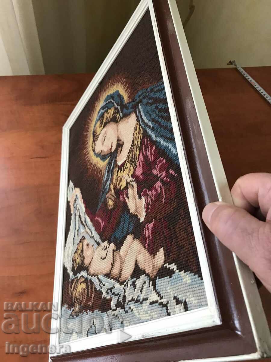 Delivery of EARLY SOCIETY TAPESTRY SEWED PANEL WOOD FRAME Delivery of EARLY SOCIETY TAPESTRY SEWED PANEL WOOD FRAME