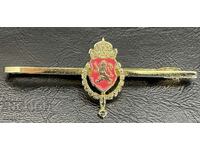 Ac de cravată Familia Regală Țar Simeon stema