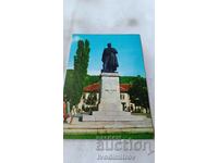 Postcard Blagoevgrad Monument to Gotse Delchev