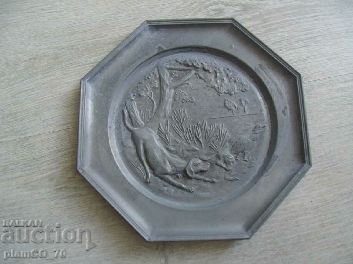 Nr.*7517 metal vechi / panou tablă