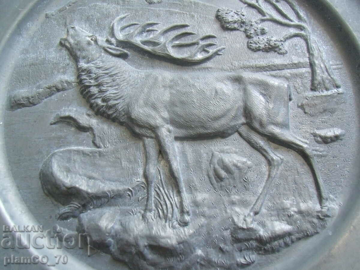 Auction No.*7518 old metal / tin panel - DEKORA Auction No.*7518 old metal / tin panel - DEKORA