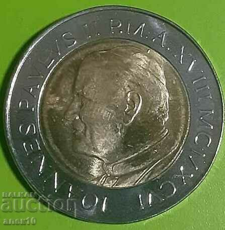 Vatican 500 lire 1996