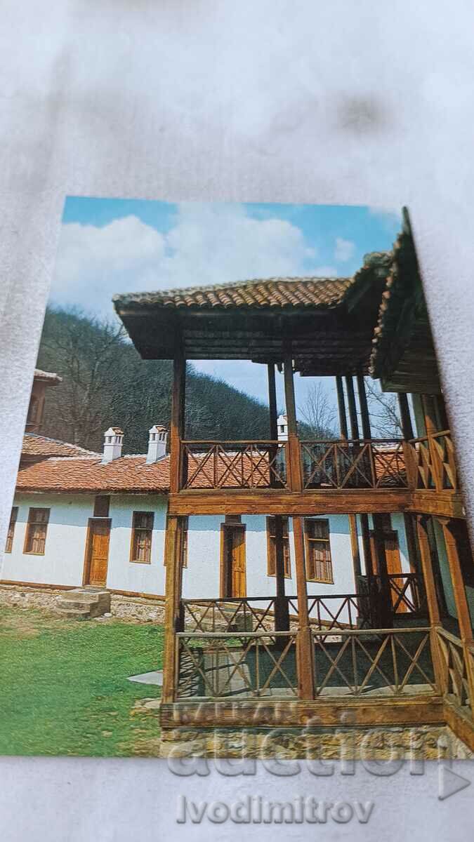Пощенска картичка Етрополският манастир 1988