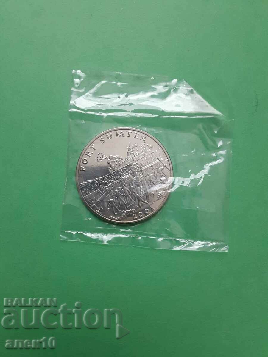 Liberia 5 dolari 2001 3