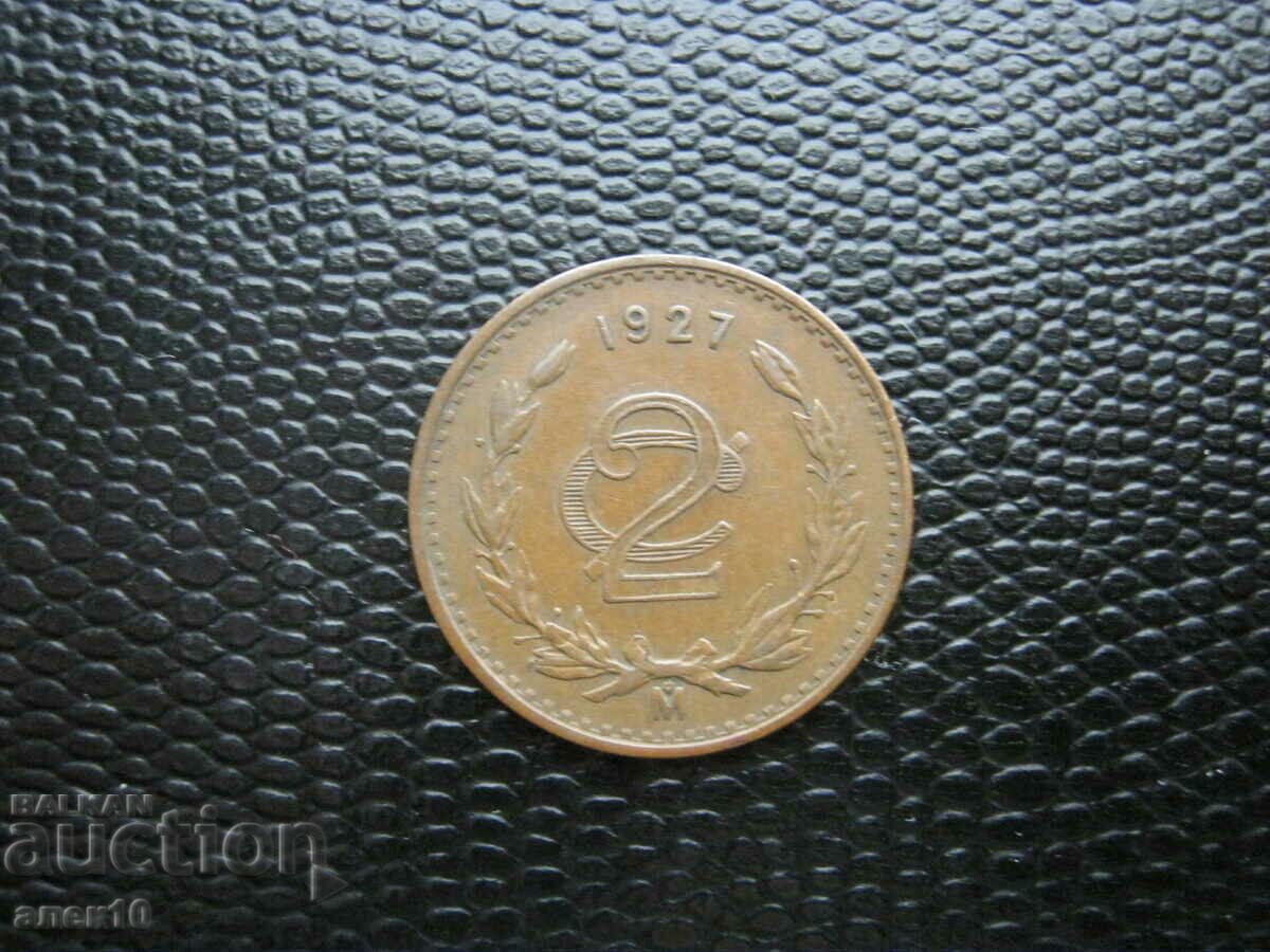 Μεξικό 2 centavos 1927