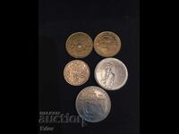 Лот юбилейни монети.Италия