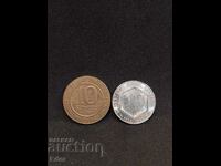 Лот юбилейни монети.Франция