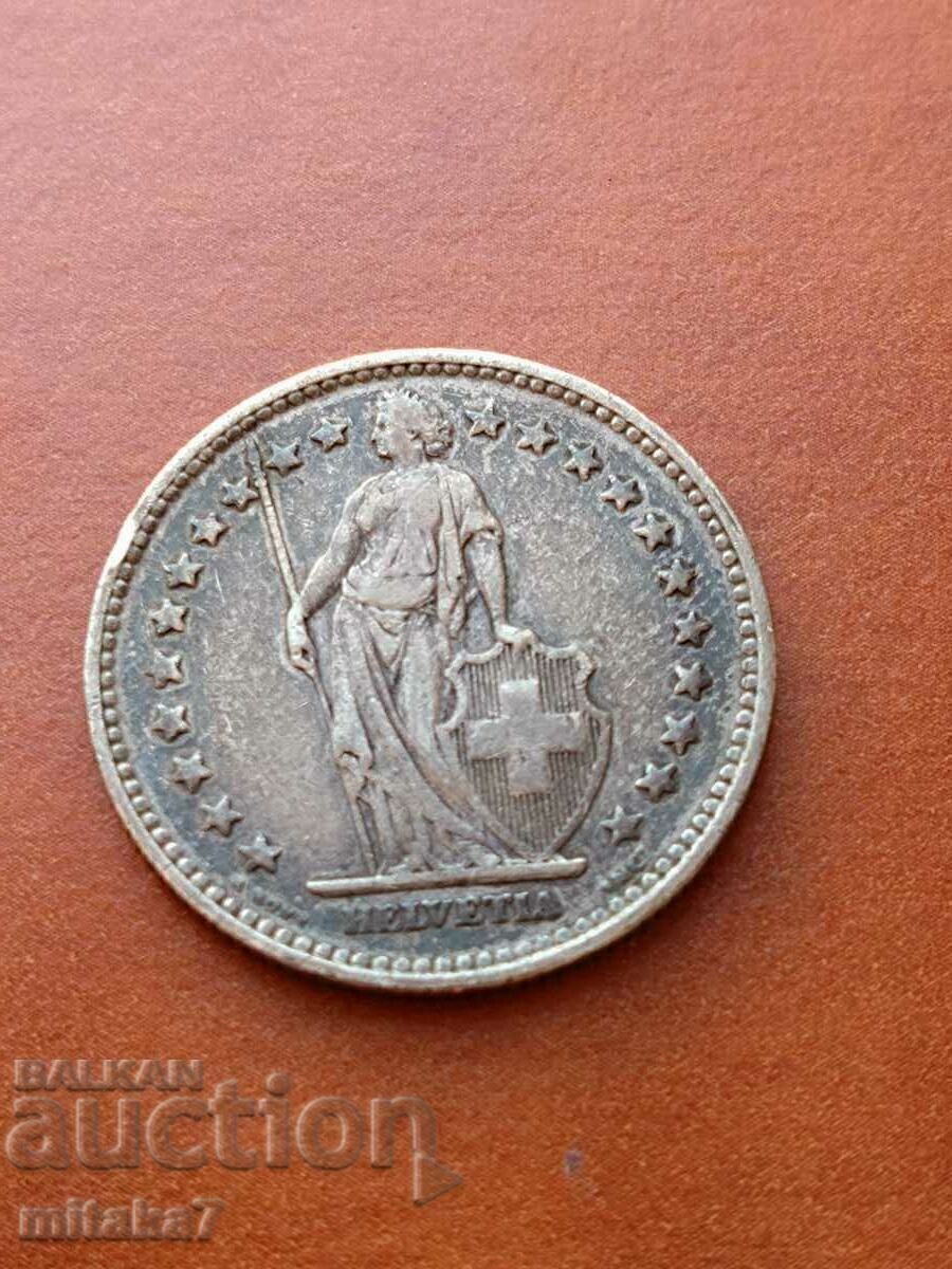 2 φράγκα 1922, Ελβετία με τιμή € 28.00 | 54.76 BGN 2 φράγκα 1922, Ελβετία με τιμή € 28.00 | 54.76 BGN