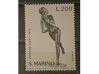 Сан Марино 1974 Европа CEPT Изкуство/Скулптури MNH
