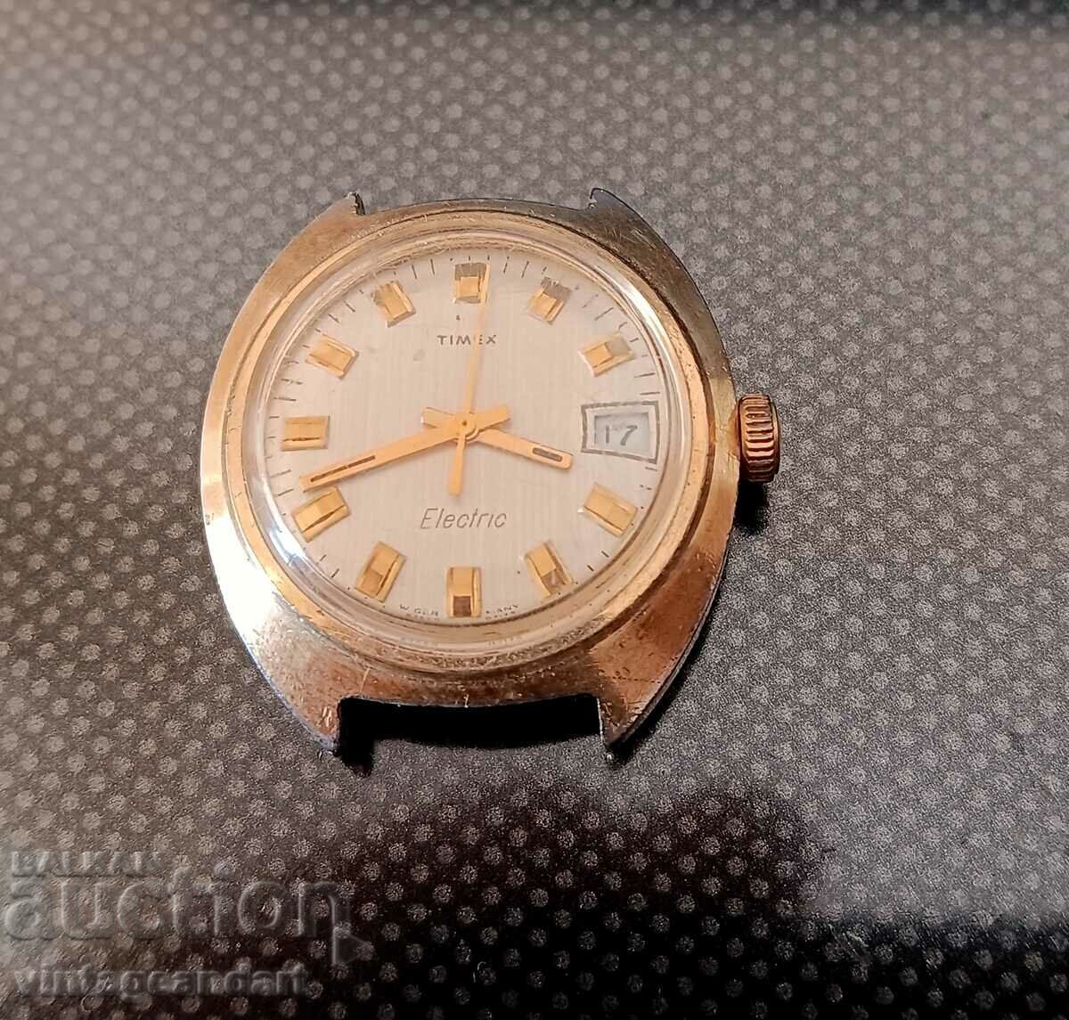 Gold Plated Watch, AU, Timex
