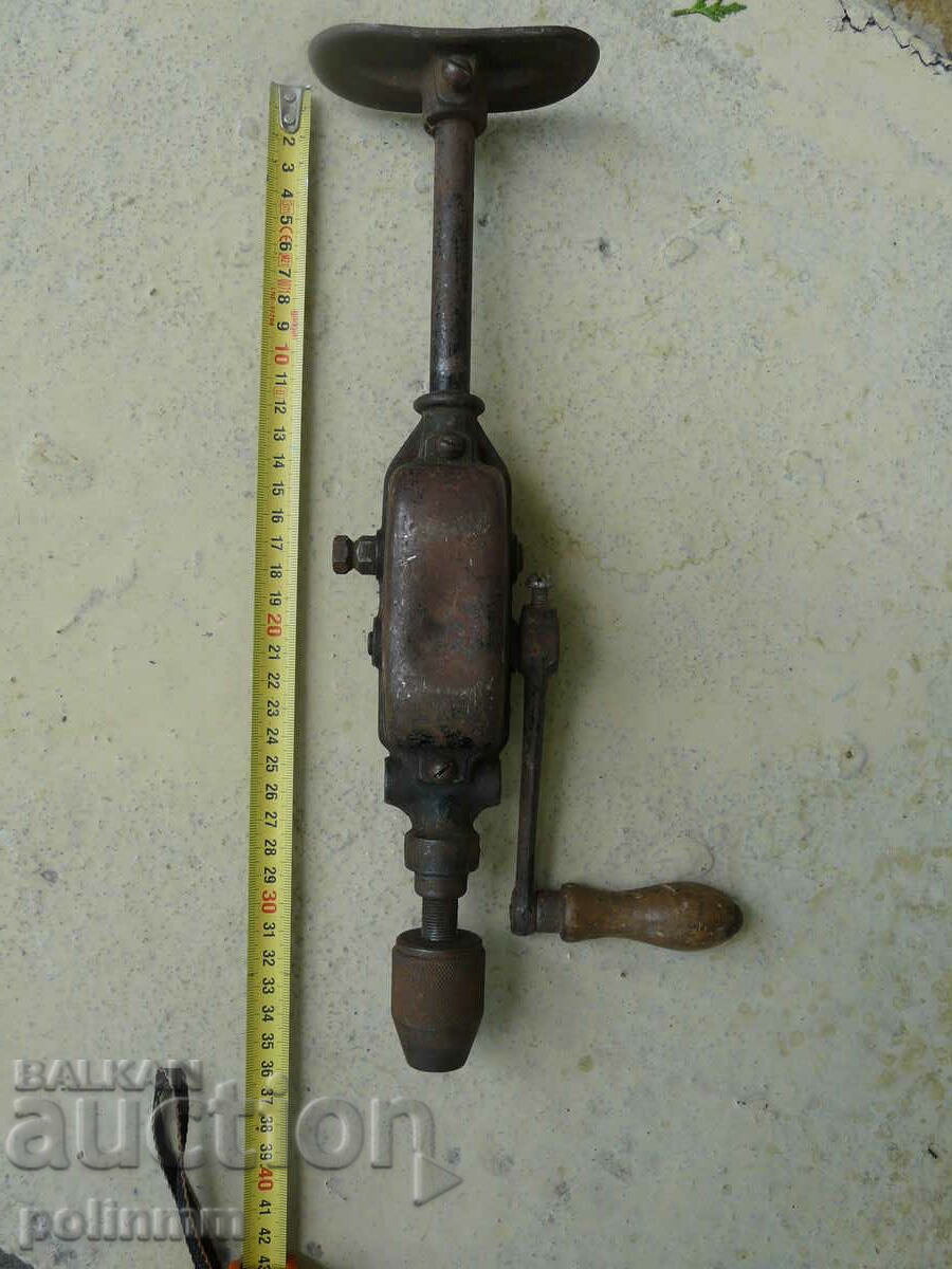 Old German hand drill
