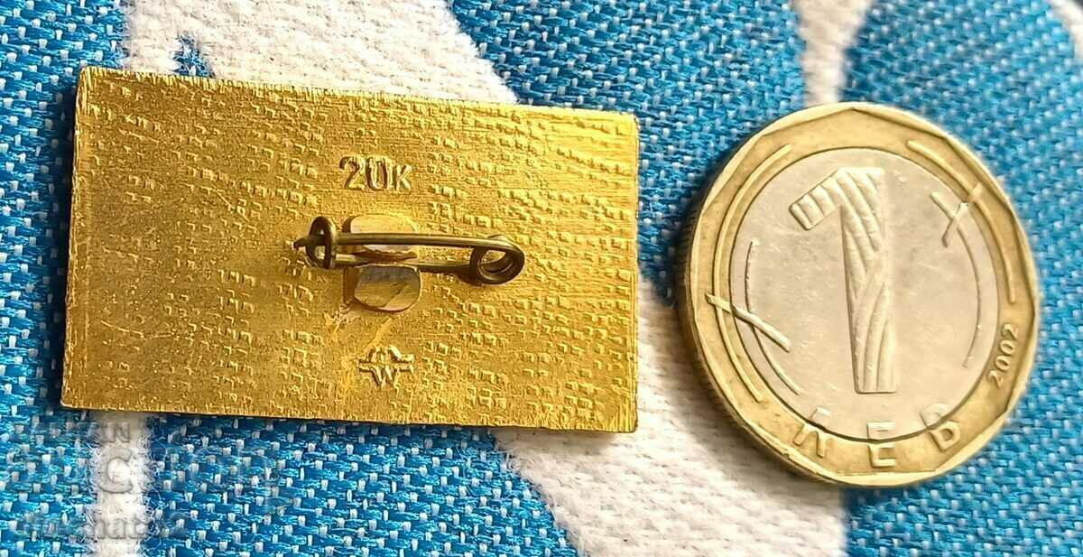 Badge "Hero City Novorossiysk" USSR with price 2.00 BGN | € 1.02 Badge "Hero City Novorossiysk" USSR with price 2.00 BGN | € 1.02