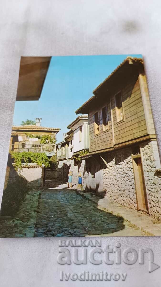 Carte poștală Nessebar View 1973