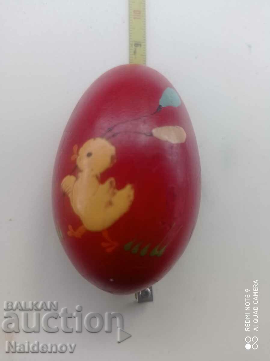 Hand painted wooden Easter egg with price 9.99 BGN | € 5.11 Hand painted wooden Easter egg with price 9.99 BGN | € 5.11