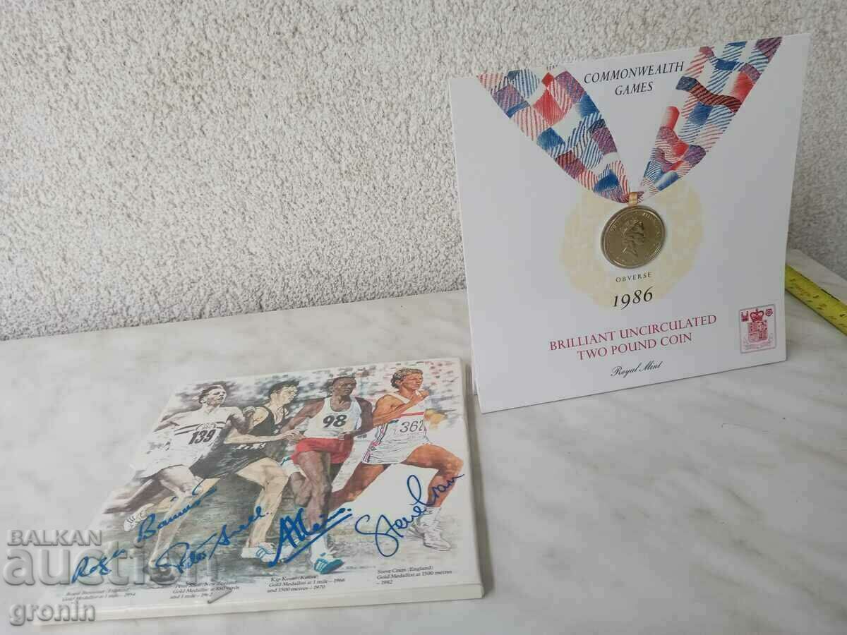 2 pounds 1986, jubilee, coin Great Britain, UNC, England 2pounds 2 pounds 1986, jubilee, coin Great Britain, UNC, England 2pounds