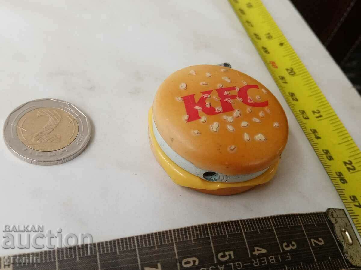 Auction Rrr, KFC hamburger lighter, vintage, retro Auction Rrr, KFC hamburger lighter, vintage, retro