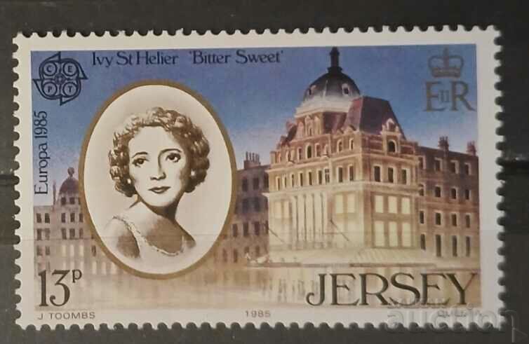 Jersey 1985 Europe CEPT Persons/Buildings MNH